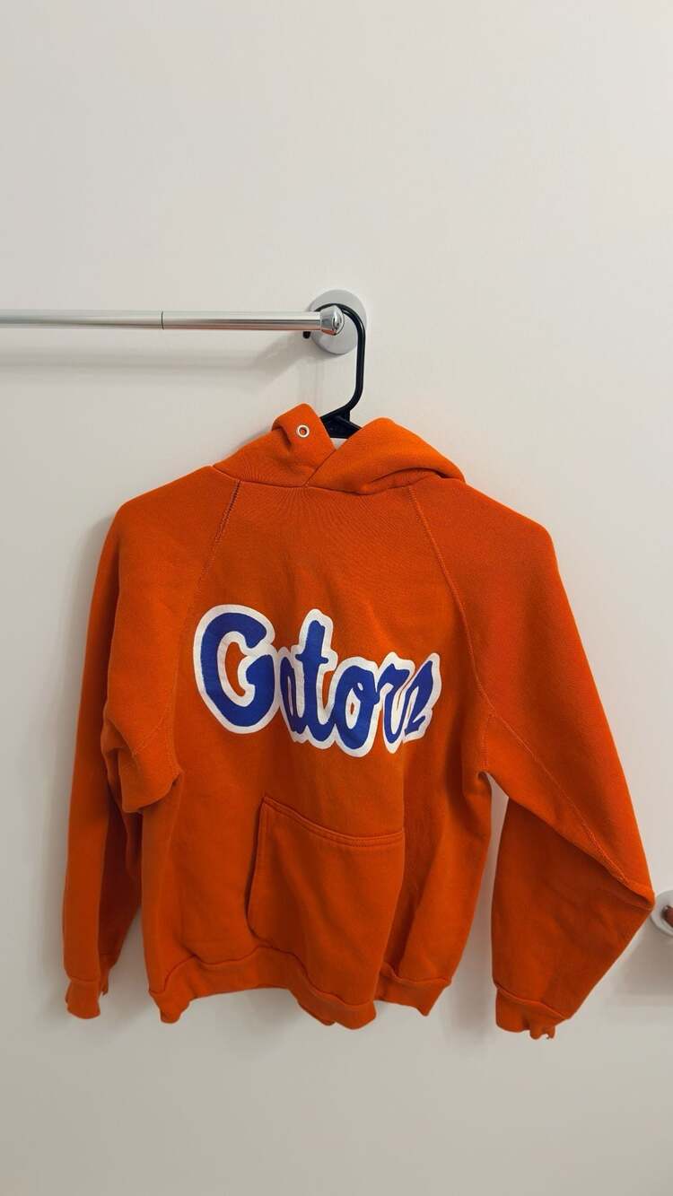 Florida Gators Orange Spell Out Hoodie Sweatshirt